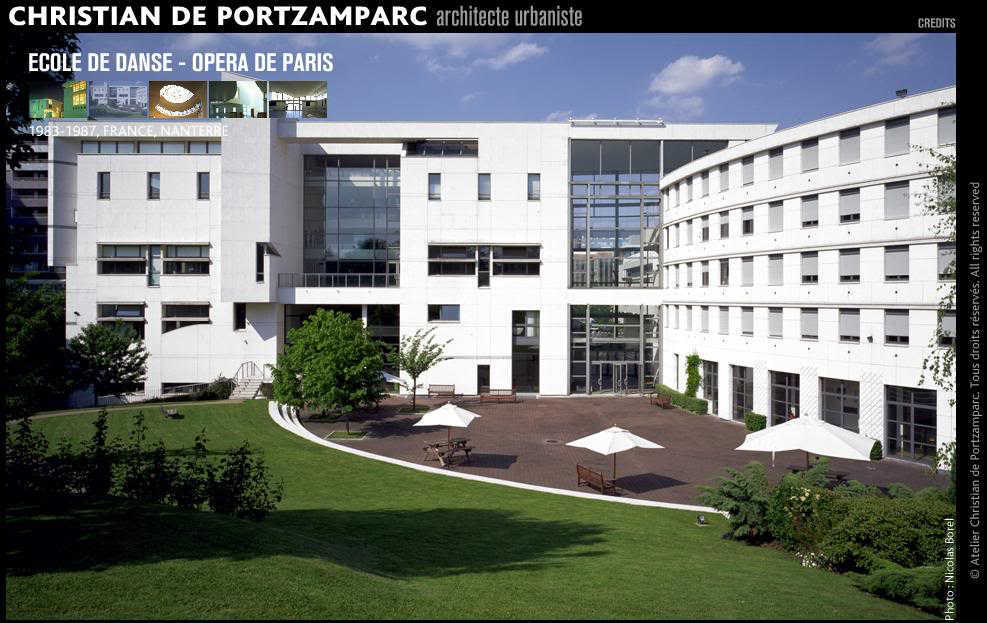 L'école de Danse de l'Opéra, à Nanterre
